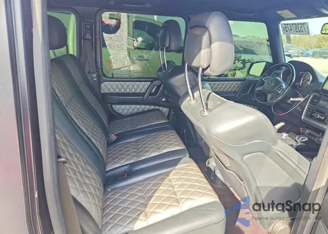 2014 Mercedes-Benz G 63 Amg z USA, uszkodzony, nr VIN WDCYC7DF6EX222651